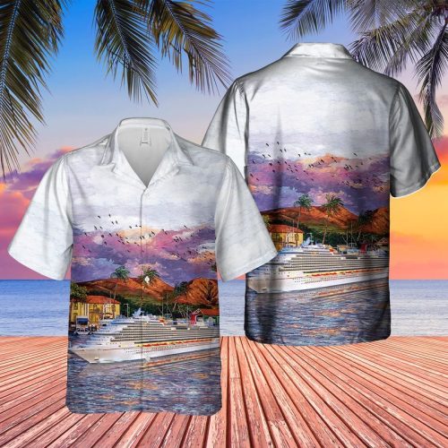 US Cruise Carnival Vista Hawaiian Shirt