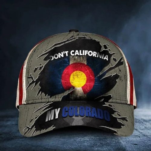 Dont California My Colorado Hat Vintage American Flag Cap For Colorado Men Dad Gift
