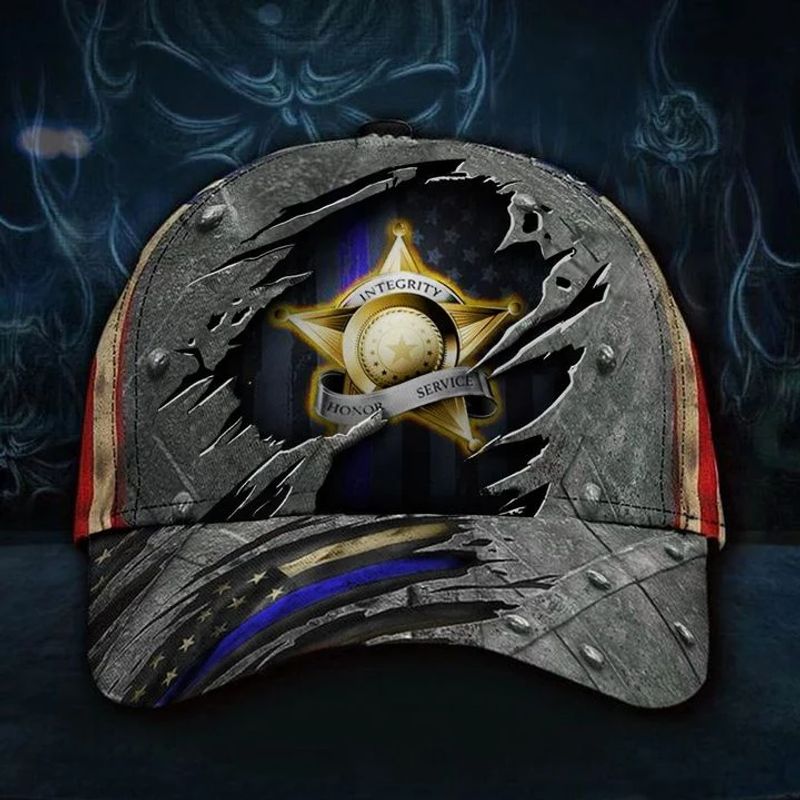 Thin Blue Line Hat Integrity Honor Service American Flag Cap Honor Our Police Law Enforcement Thin Blue Line Hat Integrity Honor Service American Flag Cap Honor Our Police Law Enforcement