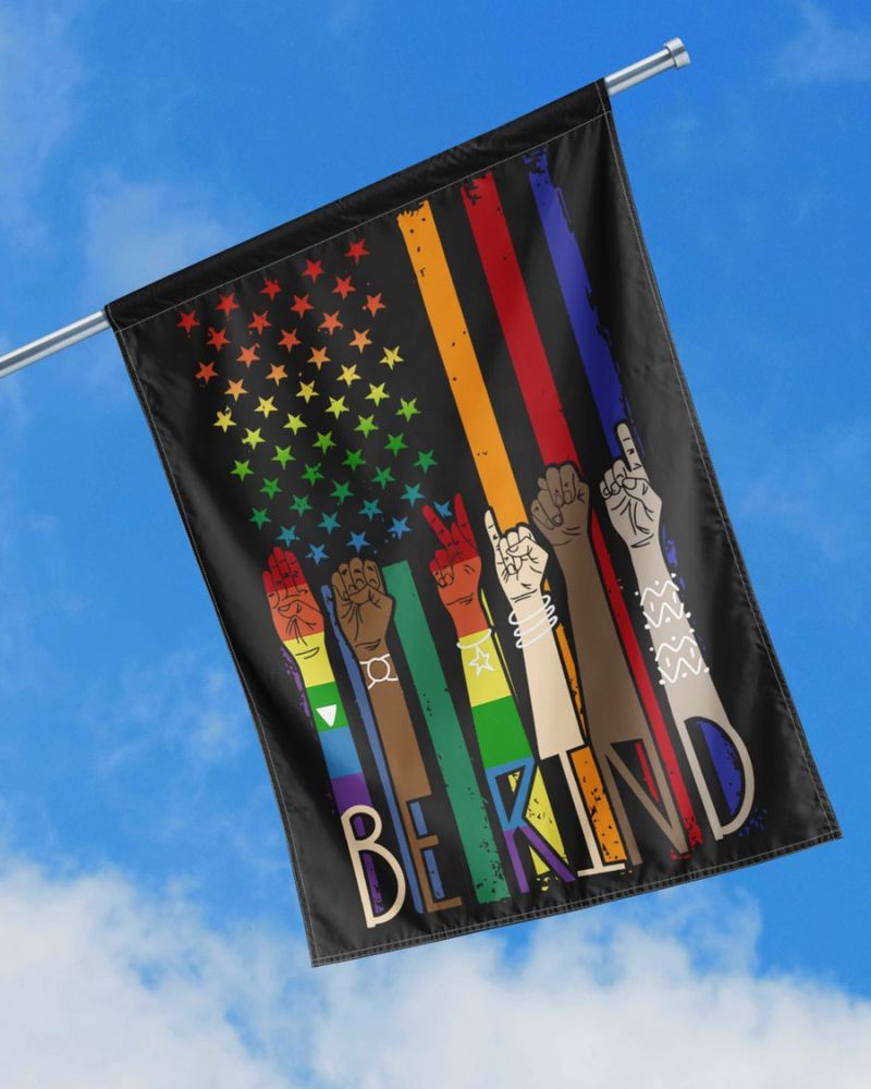 Be Kind House Flags