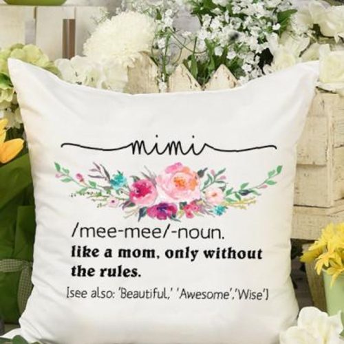Personalized Pilike A Mom Only Without The Rules Pillow Case