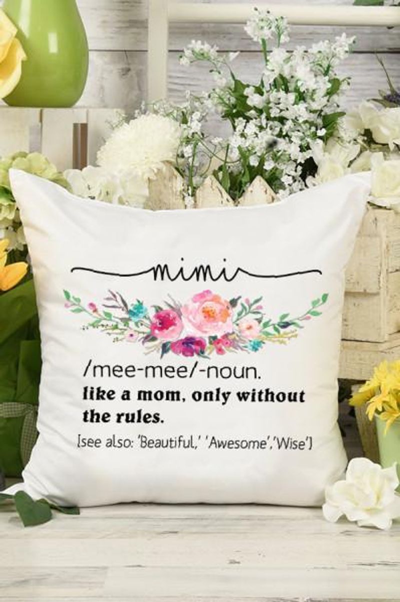 Personalized Pilike A Mom Only Without The Rules Pillow Case