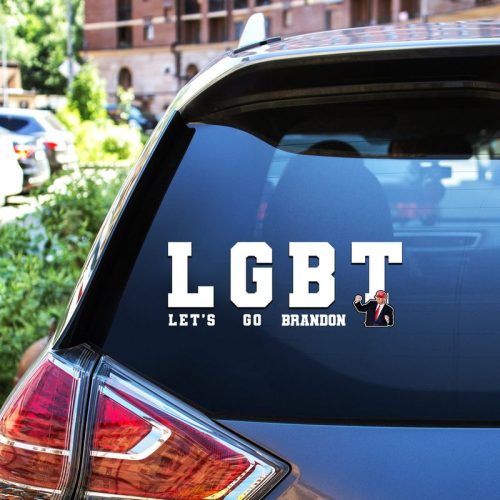 LGBT Lets Go Brandon FJB Car Decal