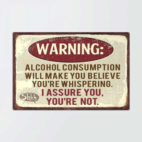 Warning Alcohol Consumption Will Make You Believe Youre Whispering Mental Signs
