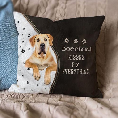 Boerboel Kisses Fix Everything Pillowcase