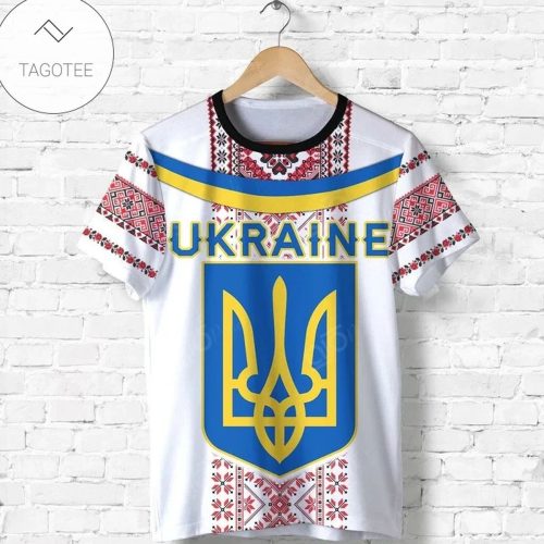 Ukraine Coat Of Arms Of Ukraine Ykpaiha Shirt  - 3D T-shirt