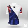 Australia Flag Golf 3D Polo Shirt b