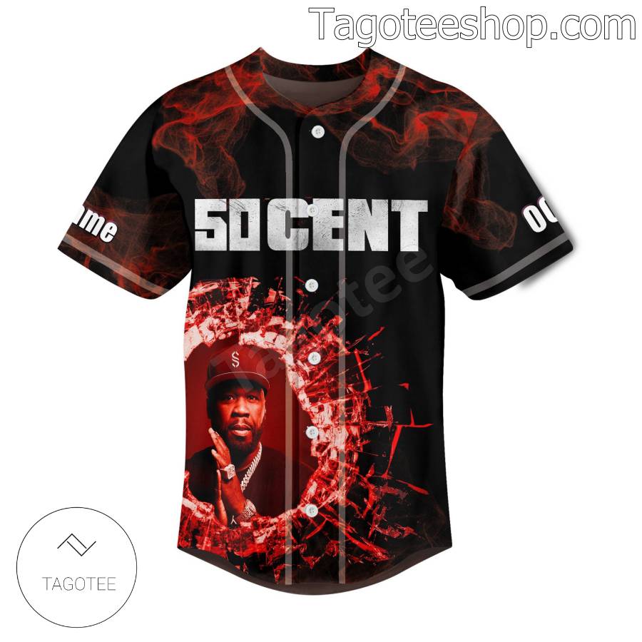 50 Cent The Final Lap Tour 2023 Baseball Button Down Shirts a