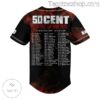 50 Cent The Final Lap Tour 2023 Baseball Button Down Shirts b