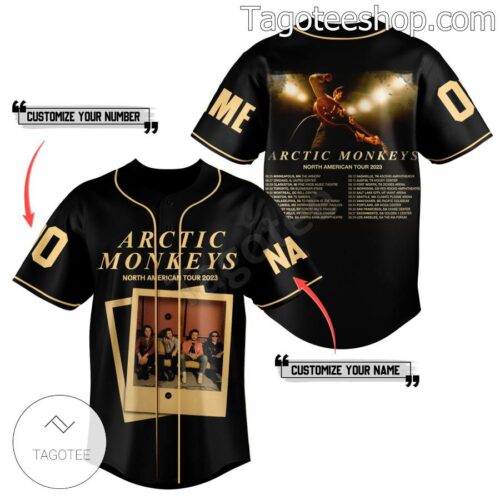 Arctic Monkeys North American Tour 2023 Baseball Button Down Shirts