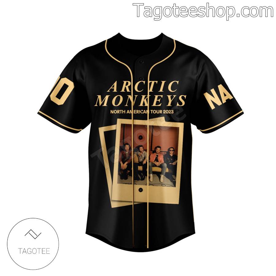Arctic Monkeys North American Tour 2023 Baseball Button Down Shirts a