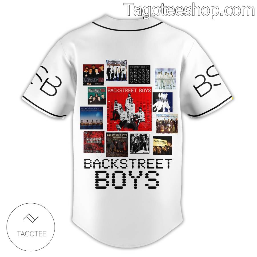 Backstreet Boys Band Baseball Jersey c