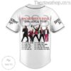 Backstreet Boys Dna World Tour Baseball Jersey c