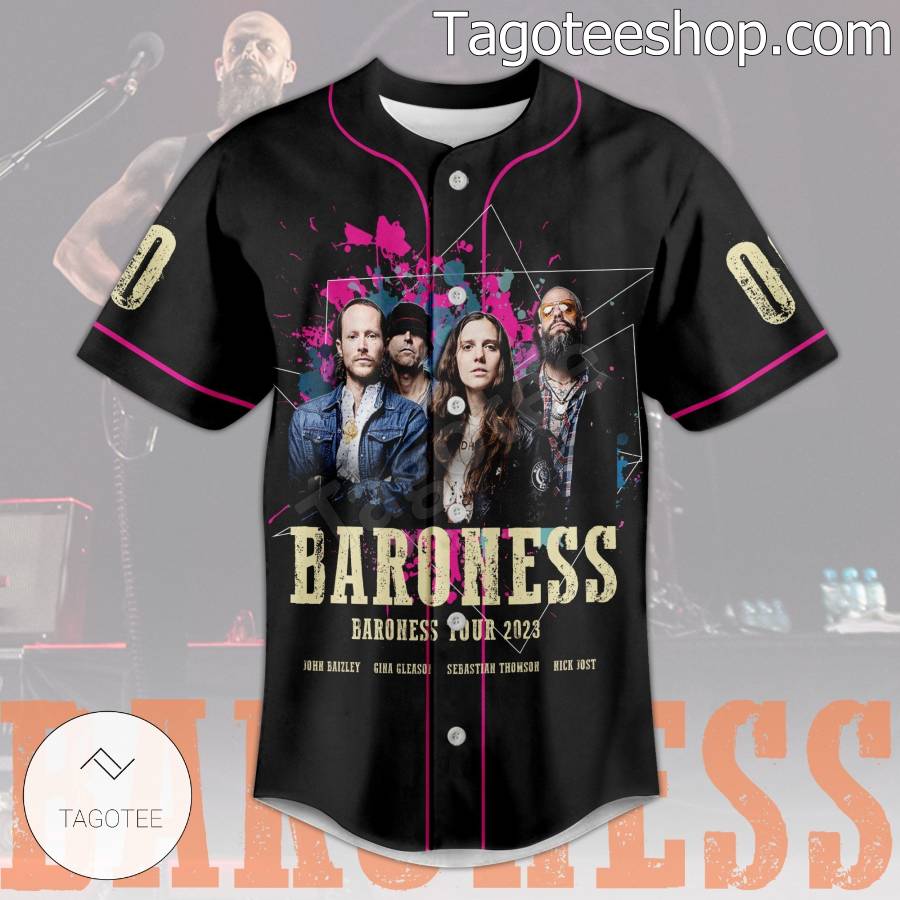 Baroness Tour 2023 Personalized Button Down Shirts a