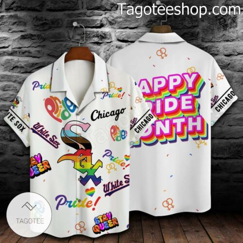 Chicago White Sox MLB Pride LGBTQ+ Short Sleeve Shirt