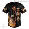 Def Leppard Drastic Symphonies Personalized Baseball Button Down Shirts a