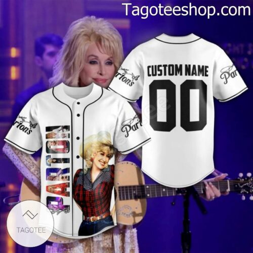 Dolly Parton Signature Personalized Baseball Jersey