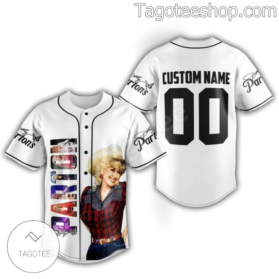 Dolly Parton Signature Personalized Baseball Jersey a