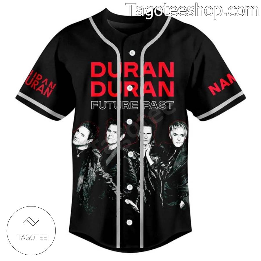 Duran Duran Future Past North American Tour 2023 Baseball Button Down Shirts a