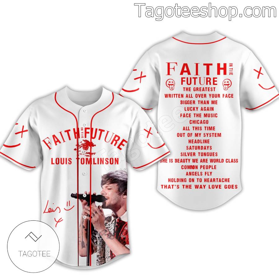 Faith In The Future Louis Tomlinson Baseball Jersey a