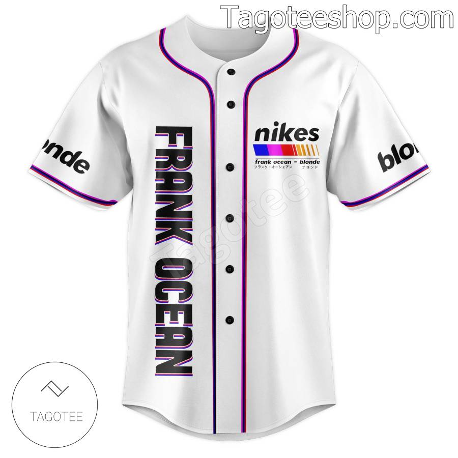 Frank Ocean Nikes Baseball Jersey a