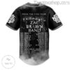 From The Fire Tour Zac Brown Band Baseball Jersey c