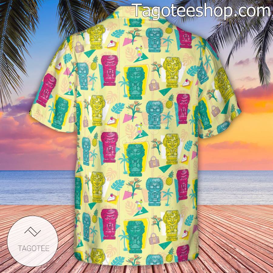 Golden Girls Tiki Hawaiian Shirt c