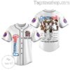 Grateful Dead Thank You For The Memories Sigantures Personalized Baseball Jersey a