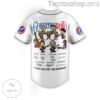Grateful Dead Thank You For The Memories Sigantures Personalized Baseball Jersey c
