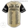 Jason Aldean Highway Desperado Tour Baseball Button Down Shirts b