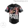 Kid Rock Born Free Baseball Button Down Shirts c