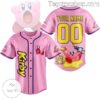 Kirby Nintendo Personalized Baseball Button Down Shirts