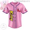 Kirby Nintendo Personalized Baseball Button Down Shirts a