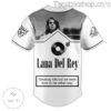 Lana Del Rey Smoking Kills But We Were Born To Die Either Way Baseball Jersey c