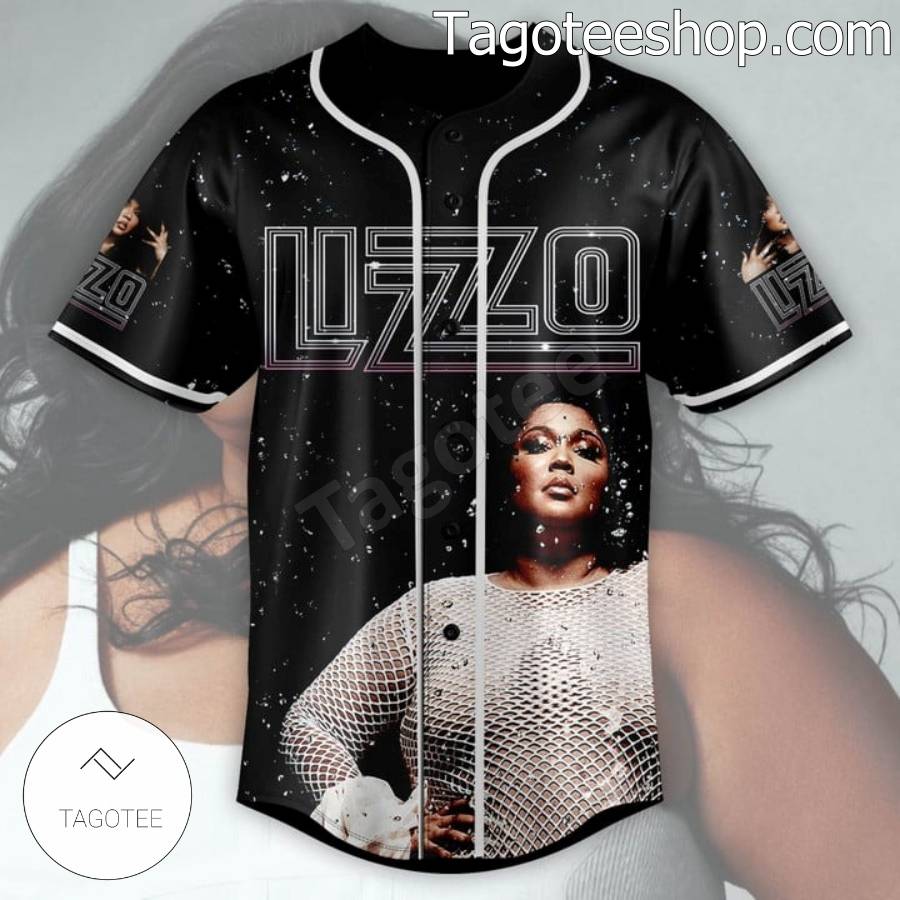 Lizzo Glitter Personalized Baseball Jersey a