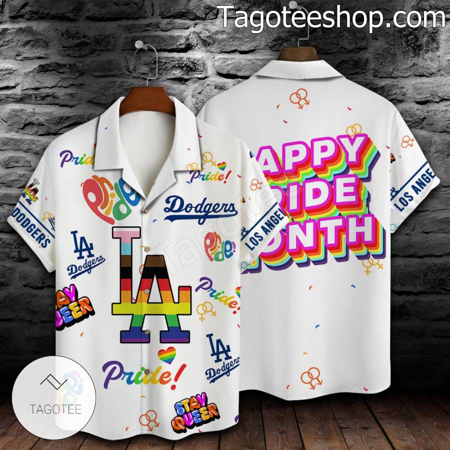 Los Angeles Dodgers MLB Pride LGBTQ+ Short Sleeve Shirt