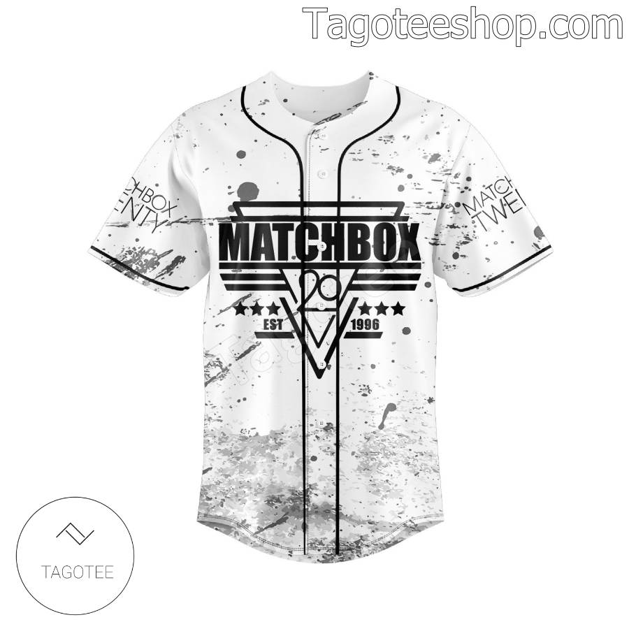 Matchbox Twenty Est 1996 Baseball Jersey b