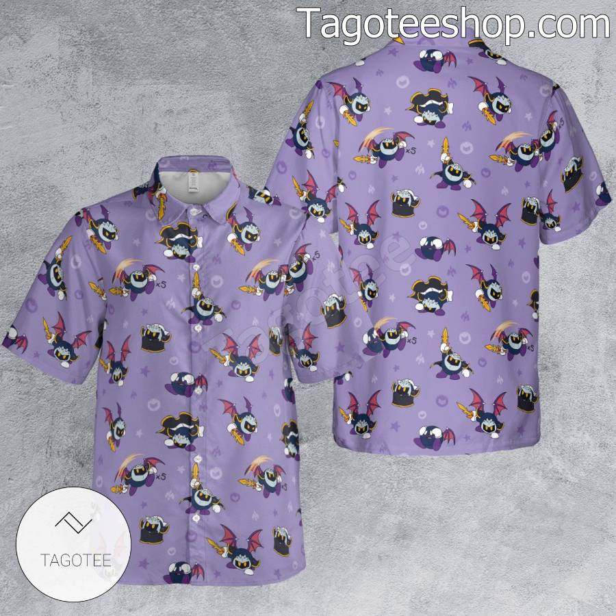 Meta Knight Nintendo Video Games Short Sleeve Shirts