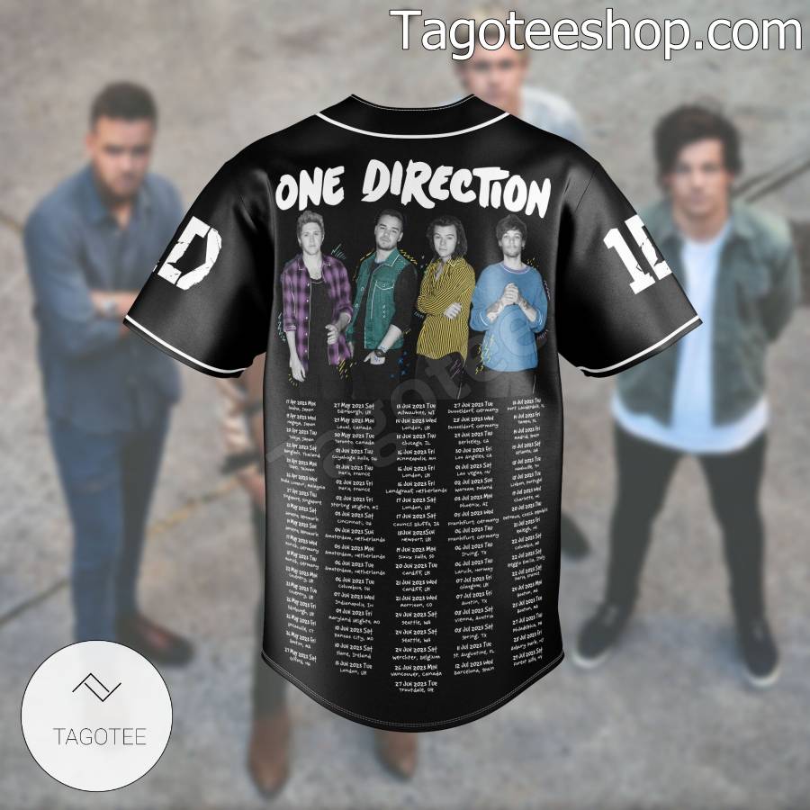 One Direction Tour 2023 Baseball Jersey c
