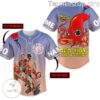 Red Hot Chili Peppers Personalized Baseball Button Down Shirts: