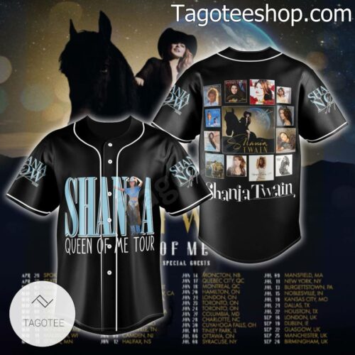 Shania Twain Queen Of Me Tour Baseball Jersey
