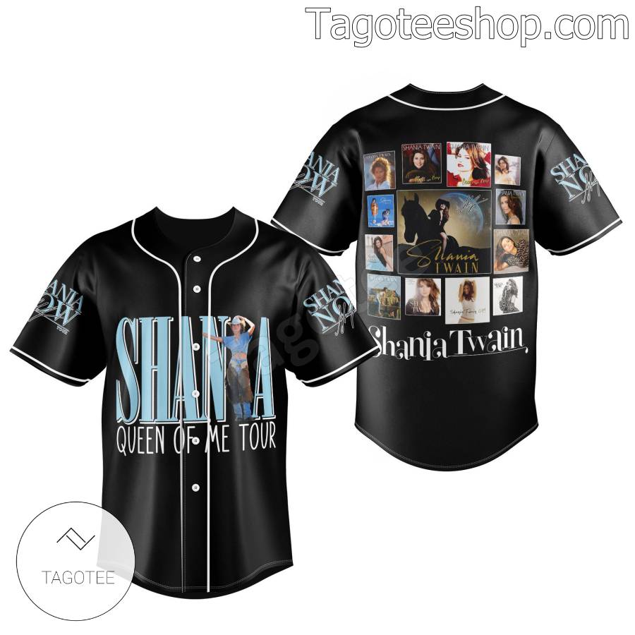 Shania Twain Queen Of Me Tour Baseball Jersey a