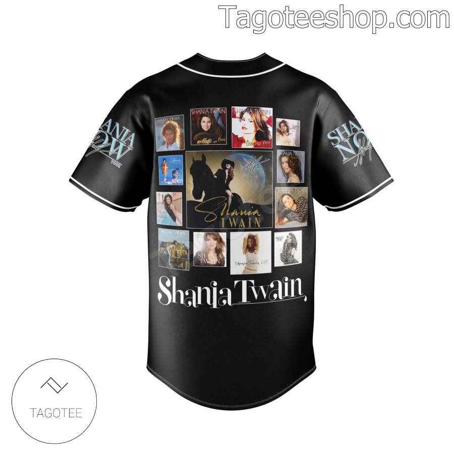 Shania Twain Queen Of Me Tour Baseball Jersey c