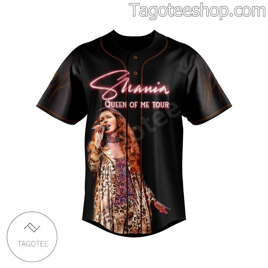 Shania Twain Queen Of Me Tour Let's Go Girls Baseball Jersey c