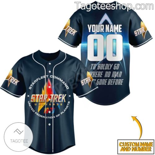 Star Trek Universe 1979 Personalized Baseball Button Down Shirts