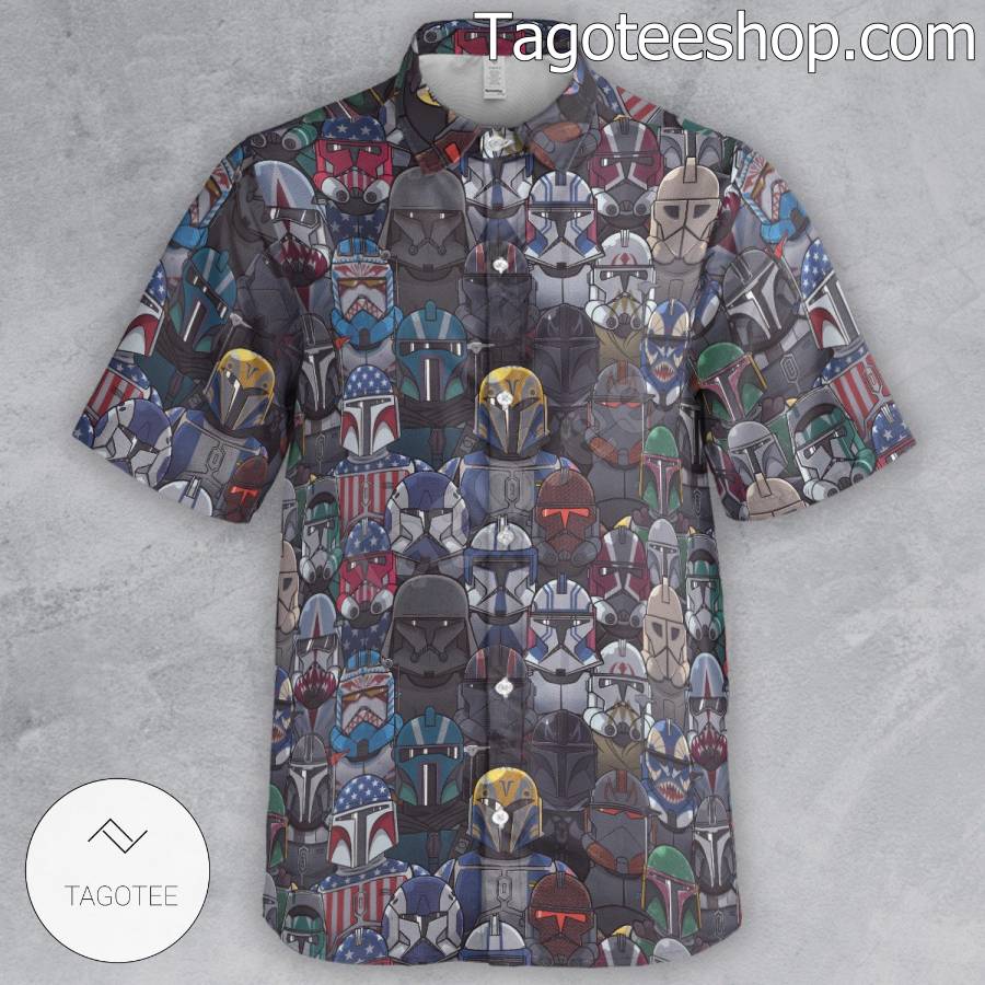 Star Wars Usa Troopers Short Sleeve Shirts b