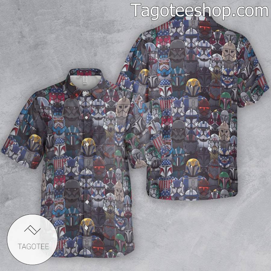 Star Wars Usa Troopers Short Sleeve Shirts