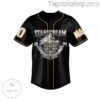 Starscream Seek And Destroy Personalized Baseball Button Down Shirts b