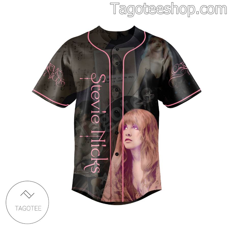 Stevie Nicks Singer Personalized Baseball Jersey a