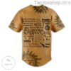 Supernatural Family Don't End In Blood Baseball Jersey c